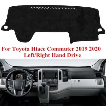 

Car Dashboard Cover Dash Mat Carpet Cape Non-slip LHD RHD Auto Dashmat Sunshade Anti-dirty For Toyota Hiace Commuter 2019 2020