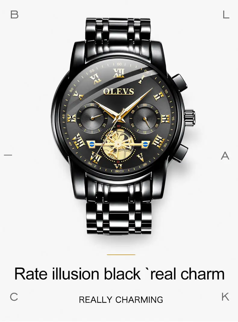 OLEVS Reloj Hombre повседневные спортивные часы для мужчин Роскошные брендовые военные бизнес Ретро Мужские часы модные наручные часы с хронографом