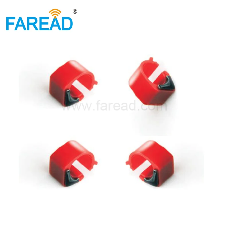 x100pcs 134.2KHz tag-S256 FDX-B ABS RFID racing pigeon Electronic foot Ring tag for animal bird tracking | Безопасность и защита