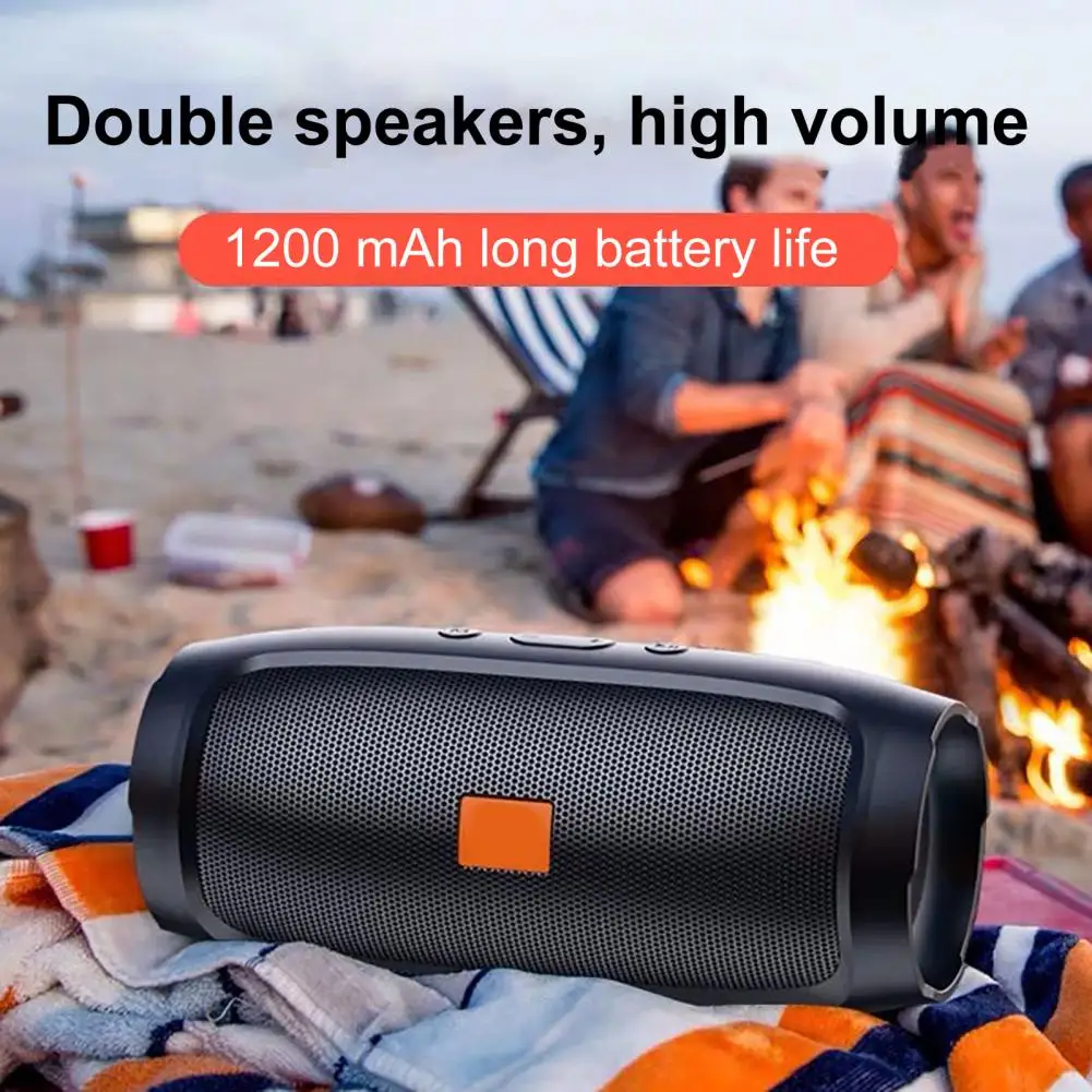Wireless Bluetooth-compatible Speaker Outdoor Card Subwoofer Mini Speaker Voice Broadcast Mini Gift Speaker