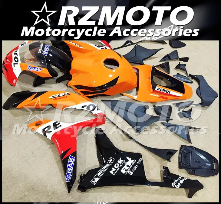 Мотоциклетный обтекатель abs комплект для HONDA CBR600RR F5 2007-2008 год корпусные детали moldStore № 0672