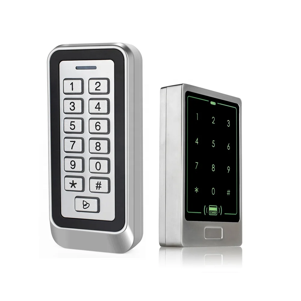 OTPS waterproof standalone out door access control kits metal keypad