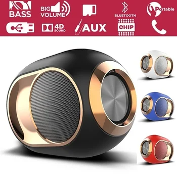 

Bluetooth Speaker TWS Portable Super Bass Wireless Bluetooth Speaker Hifi Subwoofer Soundbar Speaker Suport TF Card Mp3 Player