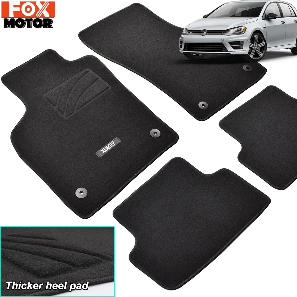 Автомобильный коврик, коврик для VW GOLF 7 MK7 GTI R Jetta sportwgen 2013- LHD Передняя Задняя накладка