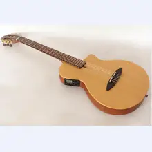 Плоская срезанная 3" Классическая электрогитара 39 дюймов электрическая классическая Бесшумная гитара mute гитара