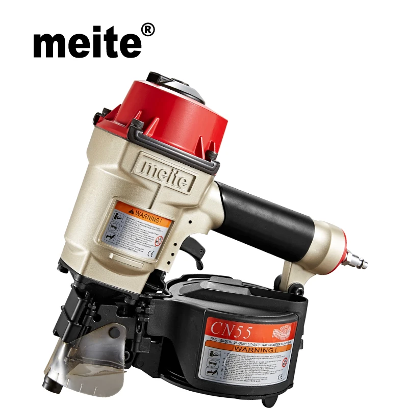 Meite Cn55 2 1 4 Industri Air Coil Nailer Gun Udara Kuat Alat Pneumatik Untuk Kayu Jun 14 Update Tool Air Coil Nailer Coil Nailernailer Gun Aliexpress