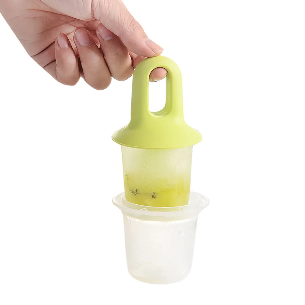 Портативный мороженое палочка льда коробка пряжка с крышкой Diy Форма для мороженого на палочке Dec#10