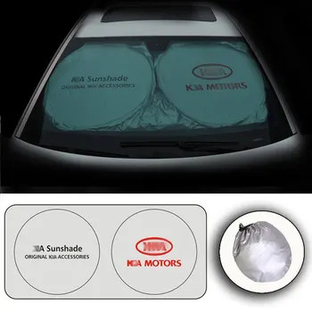 

Car Collapsible Sunshade Window Film Windshield Visor Cover UV Protect Reflector Sunshade for Kia sportage Rio 3/4 picanto