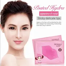5 шт. BIOAQUA маска для губ питательная Repaireing кристальная коллагеновая ночная маска Увлажняющий Уход за губами разбавление цвета губ улучшение морщин