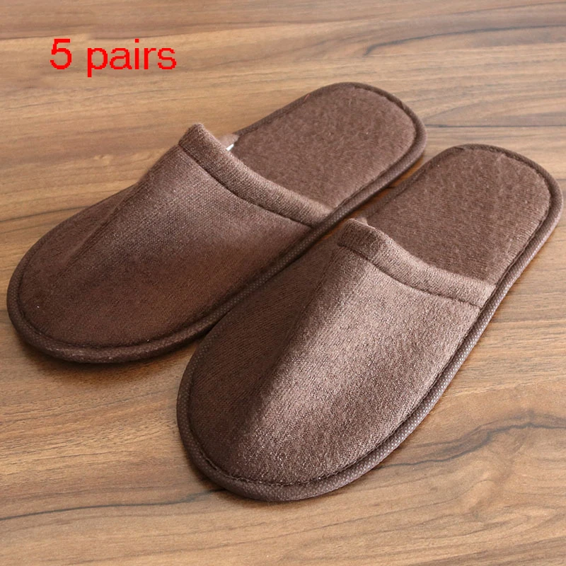 

5 10 20 40 Pair Kids And Adult Hotel Travel Spa Disposable Slippers Home Guest Slippers White Shoes Disposable Slippers