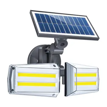

80LED COB Solar Light Outdoor Motion Sensor Garden Light PIR Solar Wall Lights Waterproof Solar Power Garden Lamp For Street