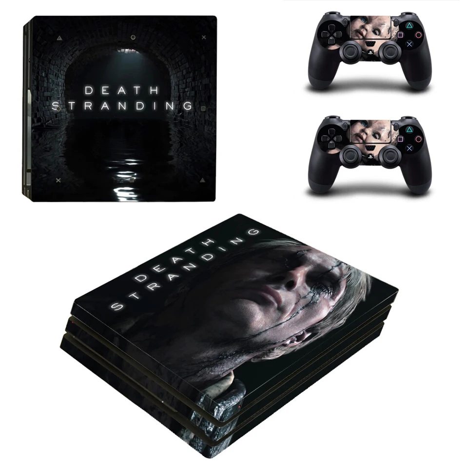 Смерти Stranding виниловая наклейка кожи наклейка для sony Playstation 4 PS4 Pro консоль и 2 контроллера Скины стикер s