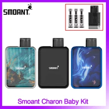 Smoant Charon Baby Pod Vape комплект 750 мАч батарея и 2 мл Pod электронная сигарета Pod система вейпер VS Battlestar Детский комплект