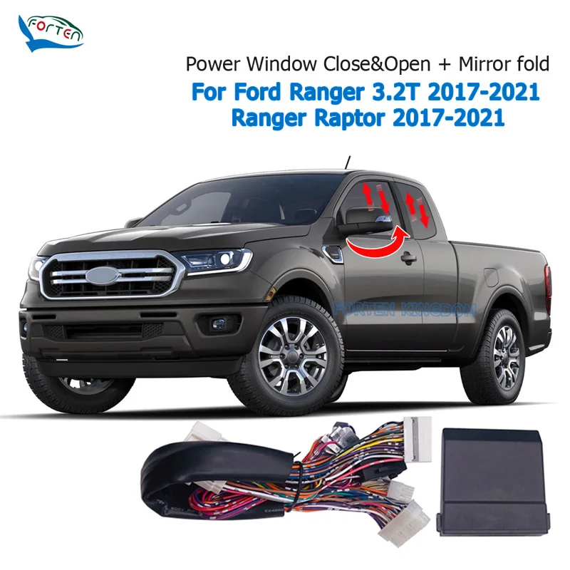 Складное и автоматическое боковое зеркало заднего вида для Ford Ranger 3 2 T 2017-2021 / Raptor
