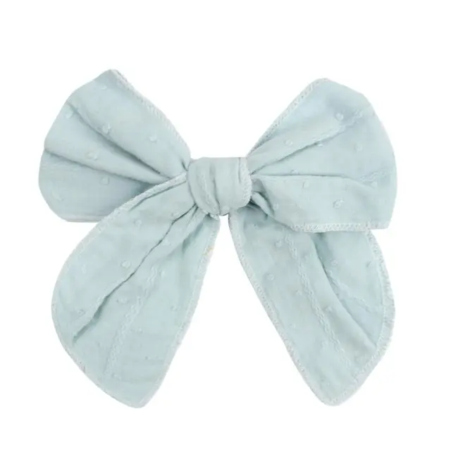 Elegant Chiffon Big Bow Spring Hair Clip Fashion Print Floral Hair Barrette For Women Girls Sweet Hairclip Hair Grip Accessories type 09
