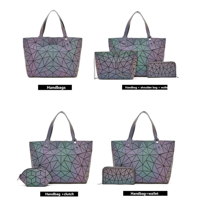 Модные женские сумки, роскошные Светящиеся женские сумки через плечо, известный бренд, дизайнерские женские сумки, сумка с основной геометрической сумкой