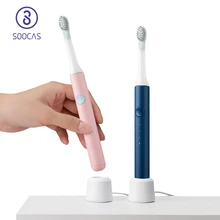 SOOCAS si blanc PINJING EX3 brosse à dents électrique sonique Ultra sonique vibrant brosse à dents automatique sans fil détartreur Rechargeable