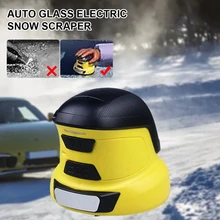 

Car Window Windshield Glass Defrost Clean Tools Car Ice Scraper Electric Heated Snow Removal USB Rechargeable Ice Scraper Auto