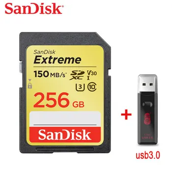 

SanDisk Extreme 64GB SD Memory Card U3 C10 V30 4K Edition Read Speed 150MB/s Write Speed 60MB/s Continuous Shoot Digital Camera