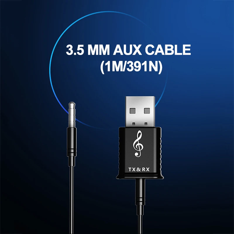 2в1 Bluetooth приемник передатчик мини стерео Bluetooth 5,0 AUX RCA USB 3,5 мм аудио беспроводной адаптер для ТВ ПК автомобильный комплект MP3 MP4