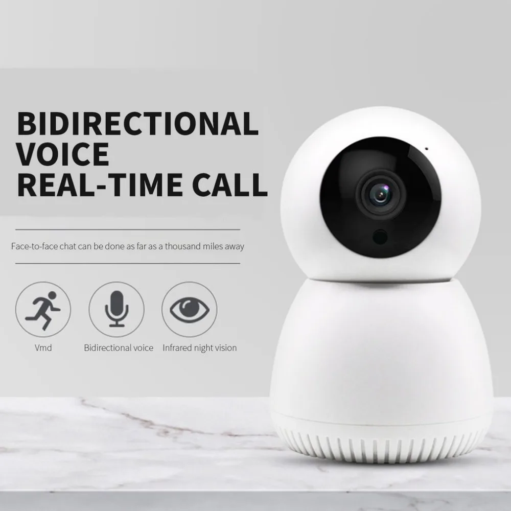 1080P IP камера беспроводная камера WiFi для камеры видеонаблюдения ИК ночного видения P2P монитор для маленьких домашних животных видеокамера