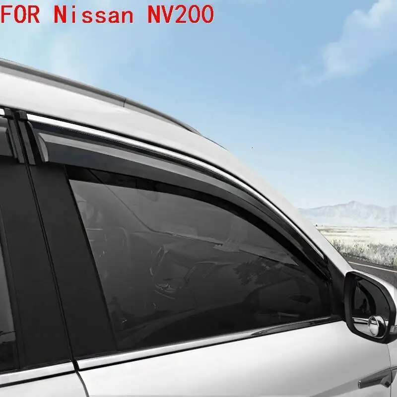 Дождь автомобилей окна козырек для Nissan Bluebird пинает Livina Murano NV200 Qashqai солнечное сильфи Teana Tiida X-TRAIL