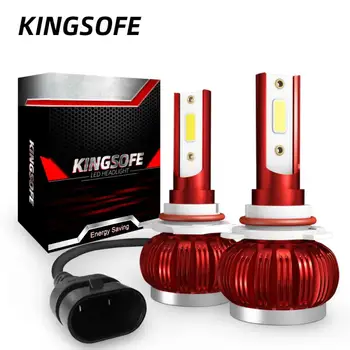 

COB Light Bulb 90W 26000LM High Power White 6000K Car Lights 2 X 9005 HB3 H10 LED Headlight Conversion Kit