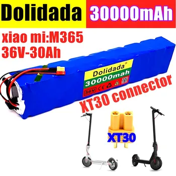 

1865-36V 30Ah Scooter Battery Pack for Xiaomi Mijia M365 36V 30000mAh Battery pack Electric Scooter BMS Board for Xiaomi M365