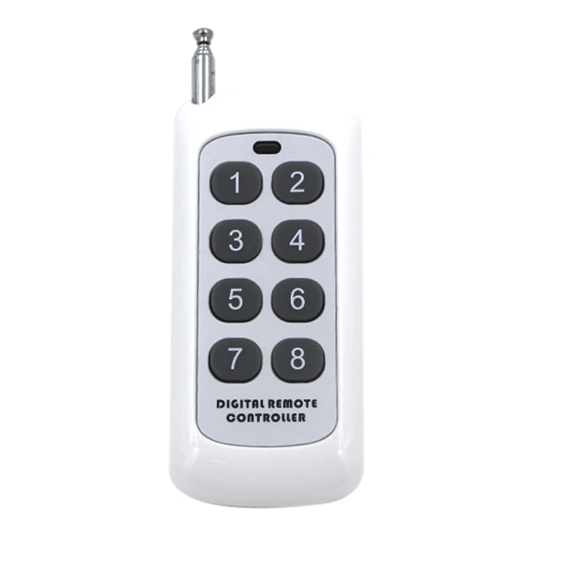 433Mhz RF Wireless Remote Control Switch Transmitter With 16 Button Hall Bedroom Ceiling Wall Light