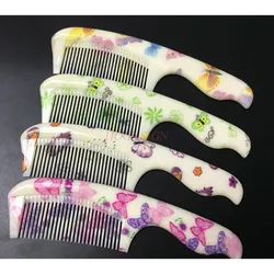 Pente escova de cabelo massageador cabeça natural massagem raspagem espessamento anti perda de cabelo anti estático cuidados cabelo meridiano não jade pentes