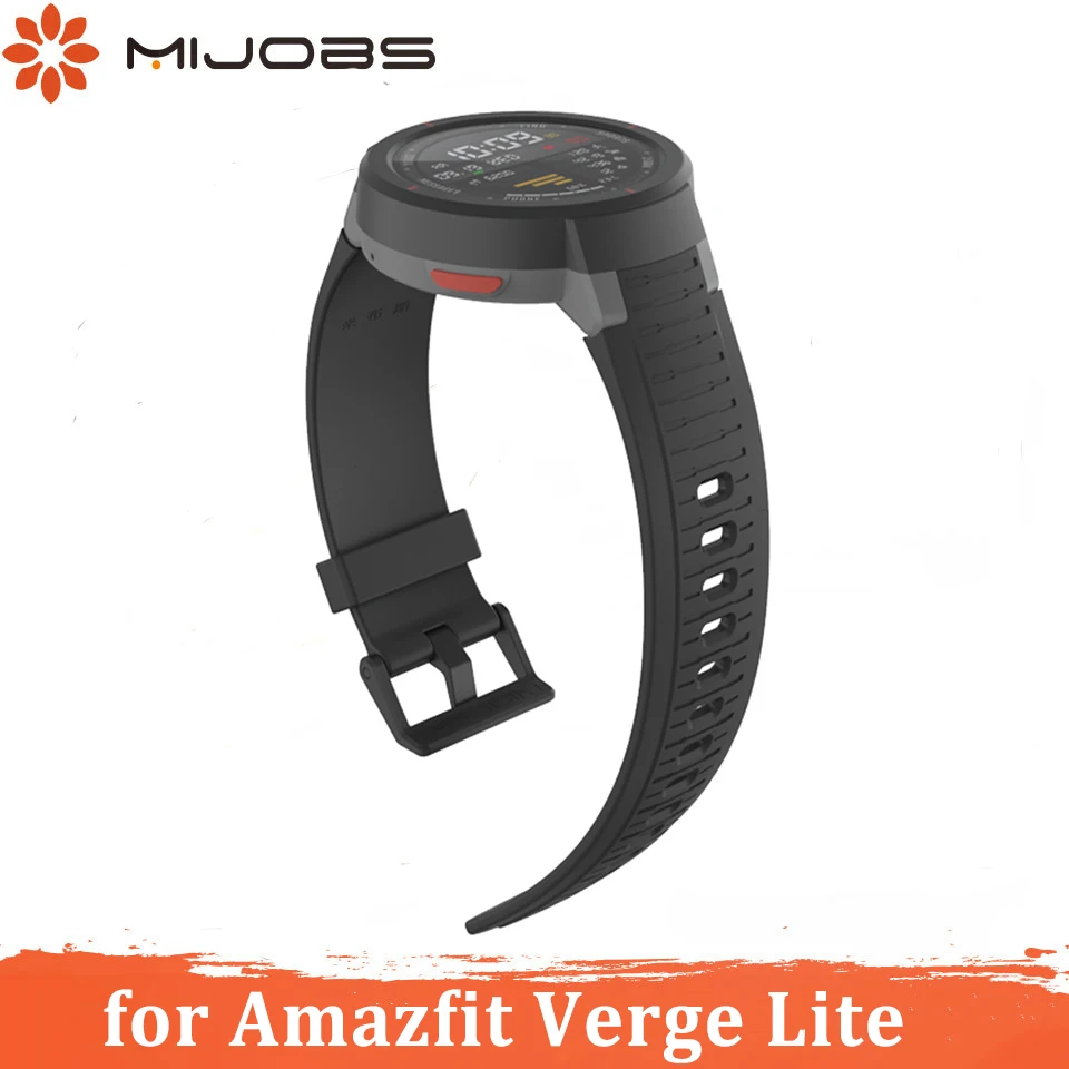 Силиконовый ремешок для Amazfit Verge Lite, умный ремешок для часов, мягкий браслет для Huami Xiaomi Amazfit Bip, ремешок, аксессуары