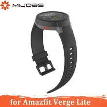 Силиконовый ремешок для Amazfit Verge Lite, умный ремешок для часов, мягкий браслет для Huami Xiaomi Amazfit Bip, ремешок, аксессуары