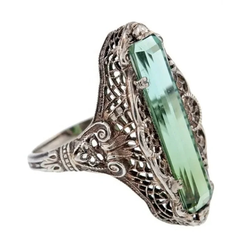 Female Vintage Style Rings for Party Jewelry Accessories
