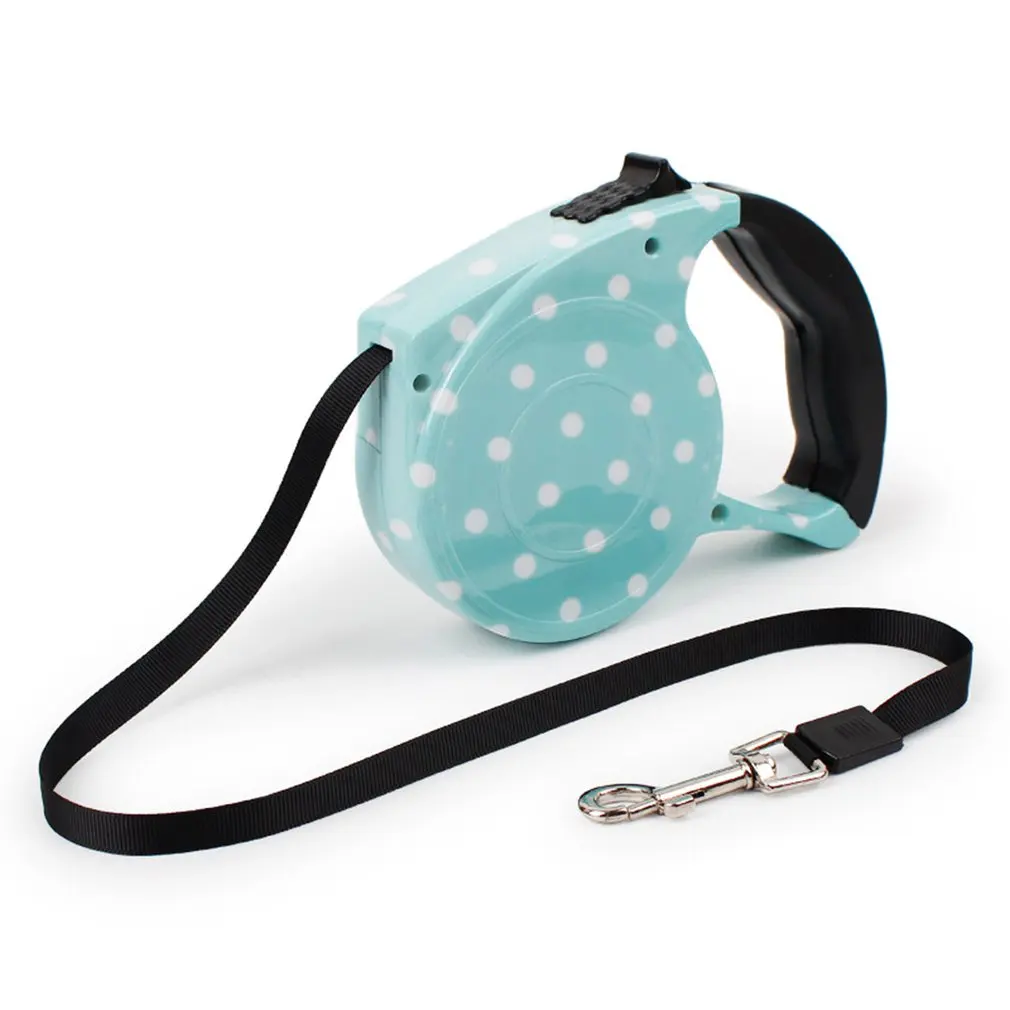 

5M Dog Leash Automatic Retractable Extending Pet Leashes Dog Collars Walking Dog Leads Pet Products Accessories 4 Colors
