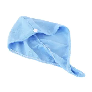 

Microfibre Water Absorbent Hair Cap for Men Women Adult Quick Drying Towel Bath Cap