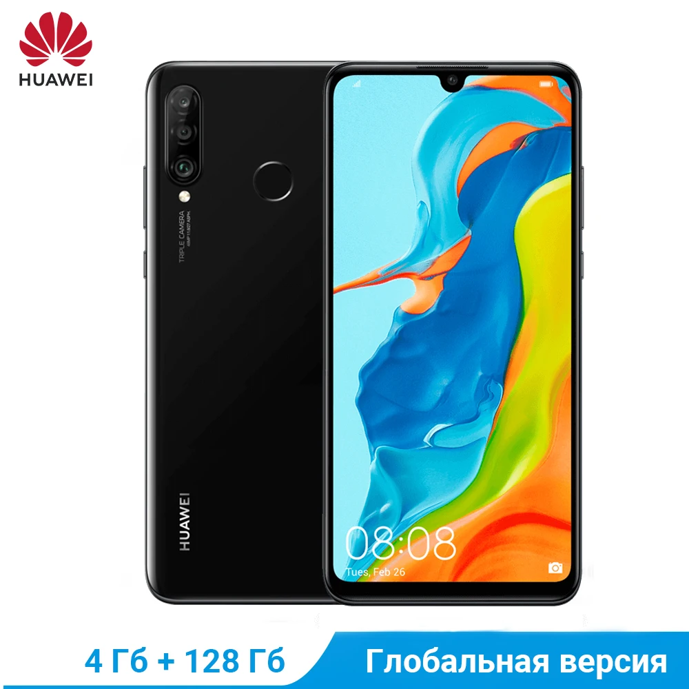 

Global version Huawei P30 Lite 4 GB 128 GB 6,15 inch Kirin 710 Octacore Android 9.0 32MP Camera Smart Phone