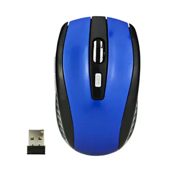 

2.4GHz Wireless Bluetooth Optical Mouse DPI Computer Adjustable Cordless Mice with USB Receiver for Laptop 24 Month Battery Life