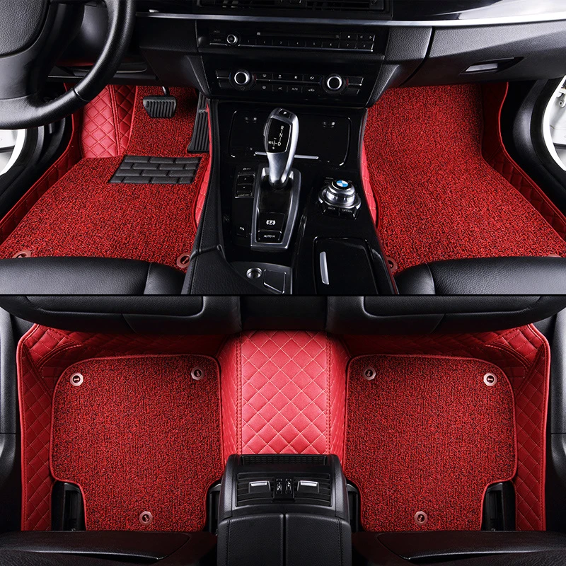 Custom Car Floor Mats for Audi A4 B6 A6 C5 B8 A6L R8 Q3 Q5 Q7 S4