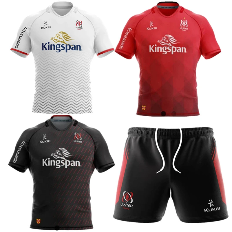 2020 Ulster Home / Away / Shorts Rugby Jersey Mens Size S5xl （print Custom Name Number）top