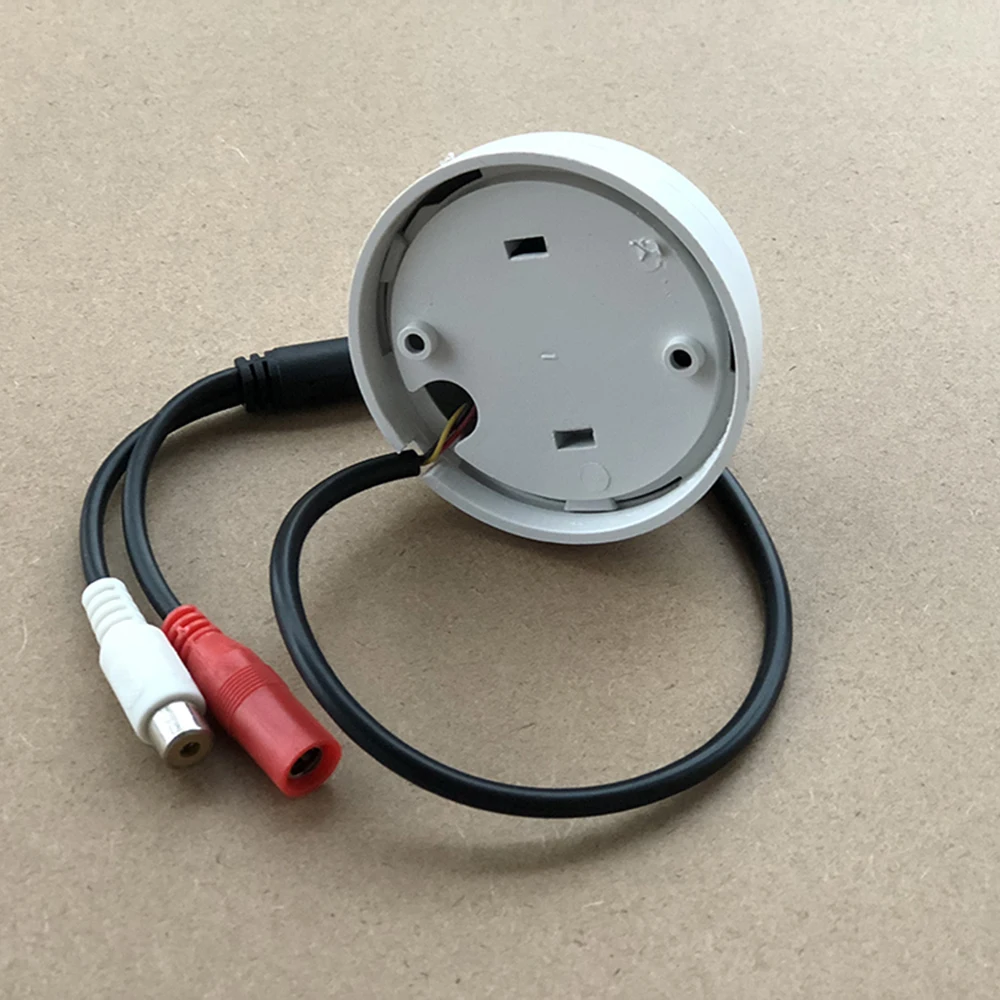 Audio Monitoring MIC Sound Pickup Microphone for CCTV Surveillance Security IP Camera Built in Preamp Wired Voice Monitor microphone sound monitor