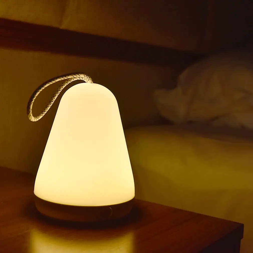Portable Lantern Light Simple Led Desk Lamp Emergency Light Charging Usb Night Light Bedroom Bedside Reading Light