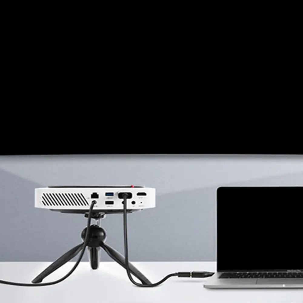 Тип C к Hdmi 4K 60Hz адаптер Usb C к Hdmi конвертер мужчин и женщин с брелок стиль черный