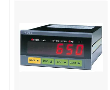 

PT650D + RS232 weighing control display Zhimei PT650D + 4-20ma simulation