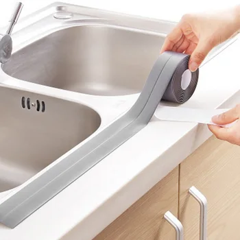 

Kitchen And Bathroom Waterproof And Mildew-proof Tape Kitchen Joint Moisture-proof Strip Rubber Toilet Gap Corner Line Sticker