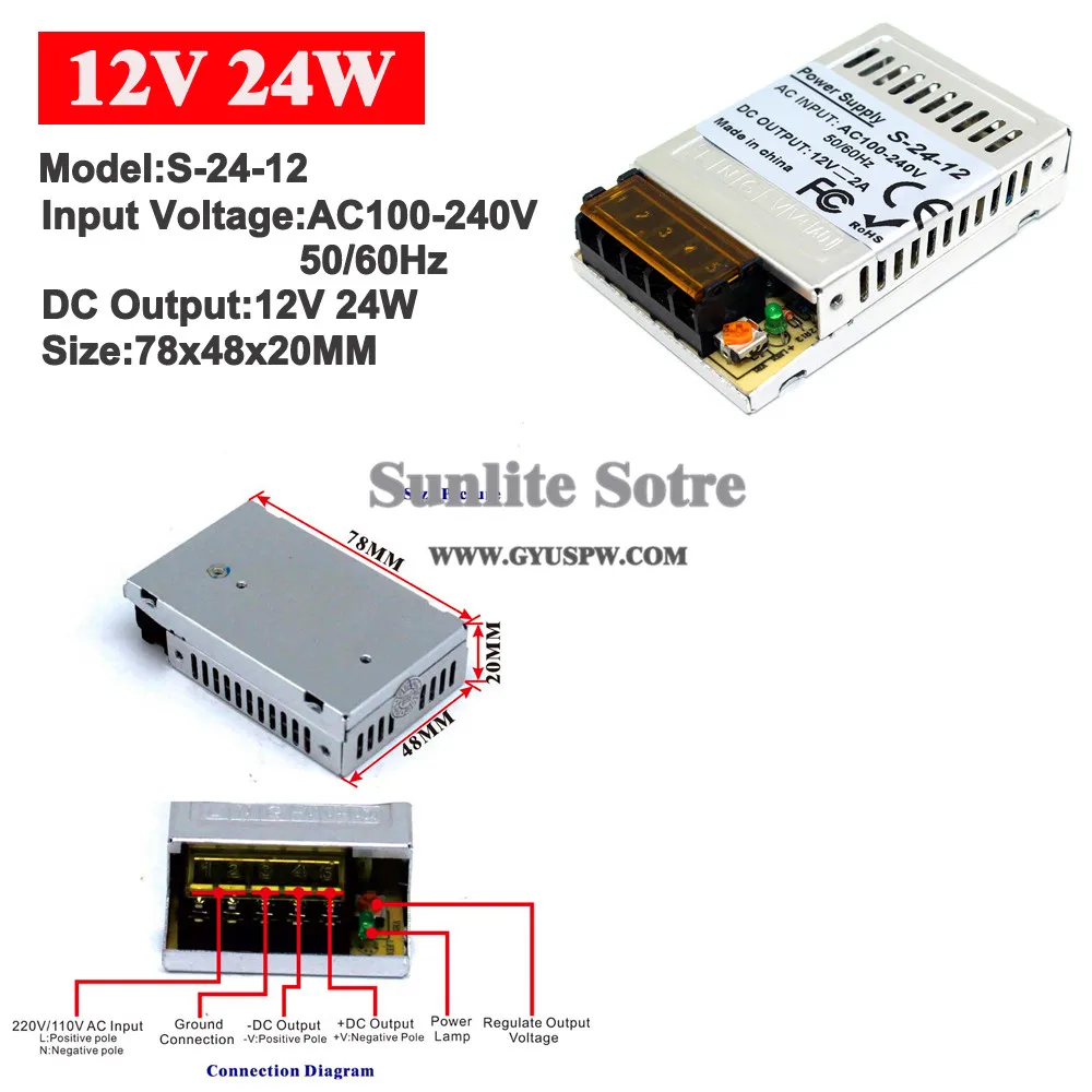12V24W