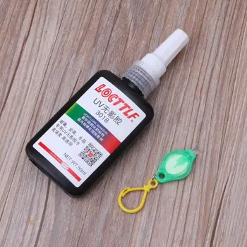

UV Light 50ml UV Glue UV Curing Adhesive Transparent Crystal Glue Glass Adhesive P31D