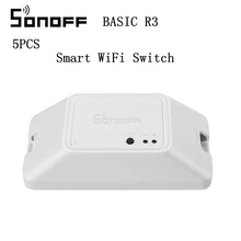 SONOFF BASIC R3 RFR3 433 МГц RF Smart Wi-Fi переключатель времени приложение голосовое дистанционное управление режим DIY работает с Alexa Google Home