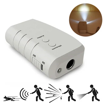 

Ultrasonic Dog Drive Alarm Barking Stop Pet Dog Repeller Stop Bark Training Device Trainer 3 in 1 Anti Barking Ultrasonic