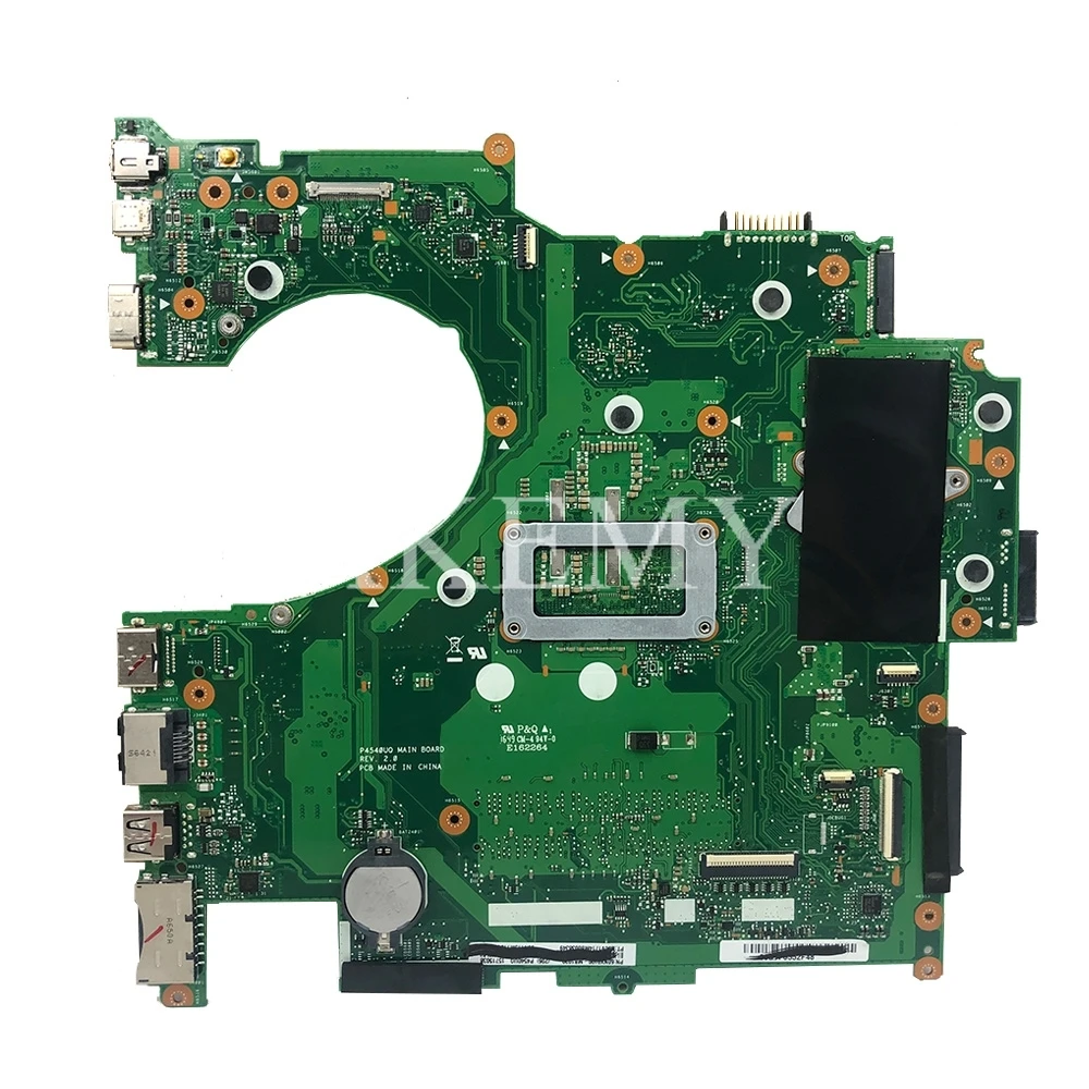  P454UQ Laptop motherboard for ASUS PRO454UQ P454UQ P4540UQ original mainboard I7-7500U 940MX REV:2.