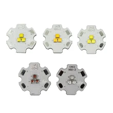 

3*3W CREE XB-D XBD 2525 Red Green Amber Blue White 9W high Power Led with 20mm Aluminum Star PCB